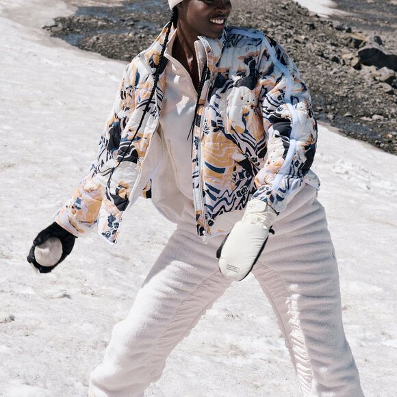 🆕 FP MOVEMENT Pippa Printed Packable Puffer Jacket / Winter Combo - Picture 5 of 8